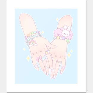 Fairy Kei Hands Posters and Art